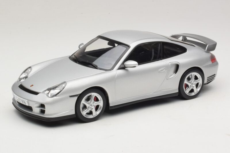 Porsche 911 996 GT2 Sudrabs KK-Scale 1:18 KKDC181451 Metāls