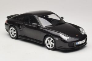 Porsche 911 996 Turbo Melns Metālisks KK-Scale 1:18 KKDC181472 Metāls — attēls 4 no 6