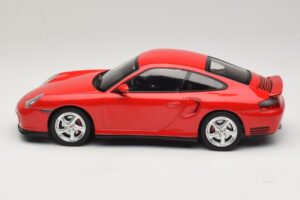 Porsche 911 996 Turbo Sarkans KK-Scale 1:18 KKDC181474 Metāls — attēls 3 no 6