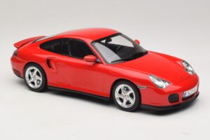 Porsche 911 996 Turbo Sarkans KK-Scale 1:18 KKDC181474 Metāls — attēls 4 no 6