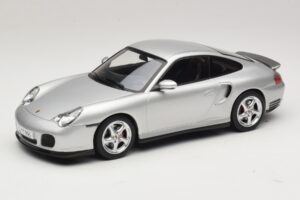 Porsche 911 996 Turbo Sudrabs KK-Scale 1:18 KKDC181471 Metāls