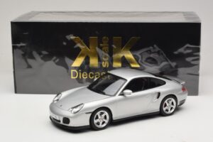 Porsche 911 996 Turbo Sudrabs KK-Scale 1:18 KKDC181471 Metāls — attēls 6 no 6