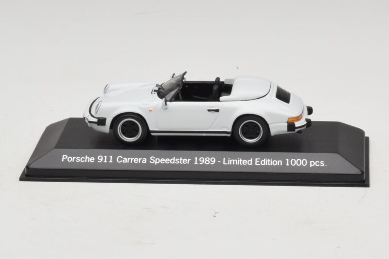 Porsche 911 G-Series Carrera Speedster Balts Ierobežots Izlaidums Minichamps 1:43 MAP02002608 Metāls