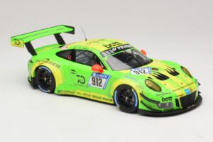 Porsche 911 GT3 R #912 Manthey Racing R. Lietz / P. Pilet / F. Makowiecki / N. Tandy 24 Hours of Nurburgring Winner 2018 Mini — attēls 4 no 6
