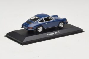 Porsche 911S Zils Maxichamps 1:43 940067121 Metāls — attēls 2 no 5