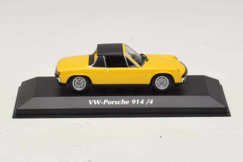 Porsche 914/4 Dzeltens Maxichamps 1:43 Porsche 914/4 Dzeltens Maxichamps 1:43 940065661 Metāls