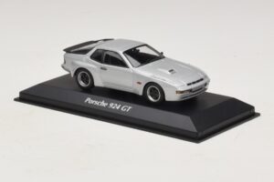 Porsche 924 GT Sudraba Maxichamps 1:43 940066122 Metāls — attēls 3 no 5
