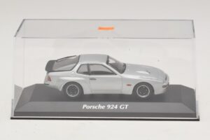 Porsche 924 GT Sudraba Maxichamps 1:43 940066122 Metāls — attēls 4 no 5