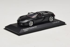 Porsche Carrera GT Melns Minichamps 1:43 430060230 Metāls — attēls 2 no 5