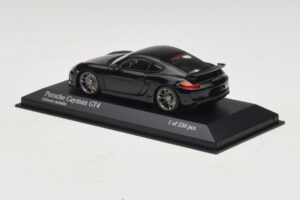 Porsche Cayman GT4 981 Black Metallic Minichamps 1:43 410066121 Metāls — attēls 3 no 5