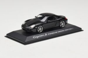 Porsche Cayman S 987 Porsche Design Edition 1 Melns Minichamps 1:43 400065622 Metāls — attēls 2 no 5