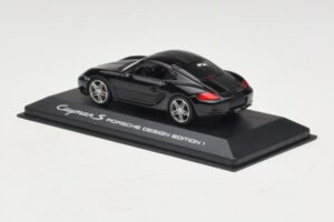 Porsche Cayman S 987 Porsche Design Edition 1 Melns Minichamps 1:43 400065622 Metāls — attēls 3 no 5