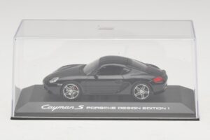 Porsche Cayman S 987 Porsche Design Edition 1 Melns Minichamps 1:43 400065622 Metāls — attēls 4 no 5
