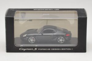 Porsche Cayman S 987 Porsche Design Edition 1 Melns Minichamps 1:43 400065622 Metāls — attēls 5 no 5