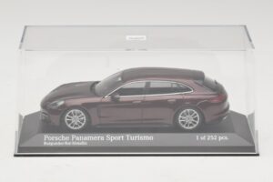 Porsche Panamera 971 Sport Turismo 4S Sarkans Minichamps 1:43 410066110 Metāls — attēls 4 no 5