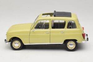 Renault 4L Dzeltens Solido 1:18 8062 Metāls — attēls 3 no 7