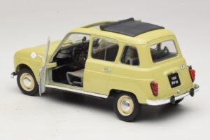Renault 4L Dzeltens Solido 1:18 8062 Metāls — attēls 4 no 7