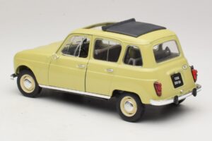 Renault 4L Dzeltens Solido 1:18 8062 Metāls — attēls 6 no 7