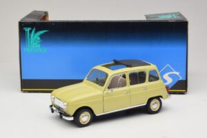Renault 4L Dzeltens Solido 1:18 8062 Metāls — attēls 7 no 7