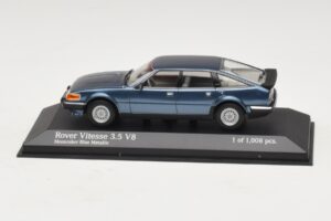 Rover Vitesse SD1 3.5 V8 Zils Metālisks Minichamps 1:43 Rover Vitesse SD1 3.5 V8 Zils Metālisks Minichamps 1:43 400138501 Metāls