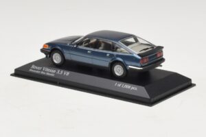 Rover Vitesse SD1 3.5 V8 Zils Metālisks Minichamps 1:43 400138501 Metāls — attēls 3 no 5