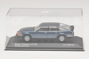 Rover Vitesse SD1 3.5 V8 Zils Metālisks Minichamps 1:43 400138501 Metāls — attēls 4 no 5