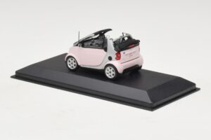 Smart Fortwo 450 Kabriolets Balts Legally Blonde 2 Aizvietotāja Kaste Minichamps 1:43 402173900-R1 Metāls — attēls 3 no 5