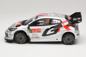 Toyota GR Yaris Rally1 #17 S. Ogier / V. Landais Rally Portugal Winner 2025 IXO 1:18 18RMC250A Metāls — attēls 3 no 6