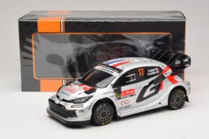 Toyota GR Yaris Rally1 #17 S. Ogier / V. Landais Rally Portugal Winner 2025 IXO 1:18 18RMC250A Metāls — attēls 6 no 6