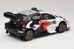 Toyota GR Yaris Rally1 #5 S. Pajari / E. Malkonen Rally Kenya 2025 IXO 1:18 18RMC246 Metāls — attēls 2 no 6