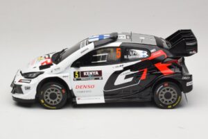 Toyota GR Yaris Rally1 #5 S. Pajari / E. Malkonen Rally Kenya 2025 IXO 1:18 18RMC246 Metāls — attēls 3 no 6