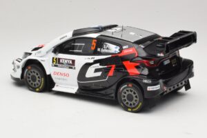 Toyota GR Yaris Rally1 #5 S. Pajari / E. Malkonen Rally Kenya 2025 IXO 1:18 18RMC246 Metāls — attēls 5 no 6