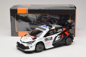 Toyota GR Yaris Rally1 #5 S. Pajari / E. Malkonen Rally Kenya 2025 IXO 1:18 18RMC246 Metāls — attēls 6 no 6
