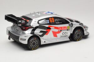 Toyota GR Yaris Rally1 #69 K. Rovanpera / J. Halttunen Rally Portugal 2025 IXO 1:18 18RMC250B Metāls — attēls 2 no 6