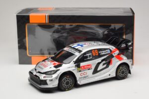 Toyota GR Yaris Rally1 #69 K. Rovanpera / J. Halttunen Rally Portugal 2025 IXO 1:18 18RMC250B Metāls — attēls 6 no 6