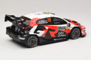 Toyota GR Yaris Rally1 #99 O. Solberg / E. Edmondson Rally Monte Carlo Winner 2026 IXO 1:18 18RMC269A Metāls — attēls 2 no 6