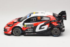 Toyota GR Yaris Rally1 #99 O. Solberg / E. Edmondson Rally Monte Carlo Winner 2026 IXO 1:18 18RMC269A Metāls — attēls 3 no 6