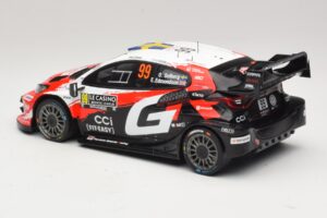 Toyota GR Yaris Rally1 #99 O. Solberg / E. Edmondson Rally Monte Carlo Winner 2026 IXO 1:18 18RMC269A Metāls — attēls 5 no 6