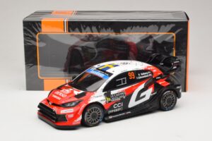 Toyota GR Yaris Rally1 #99 O. Solberg / E. Edmondson Rally Monte Carlo Winner 2026 IXO 1:18 18RMC269A Metāls — attēls 6 no 6