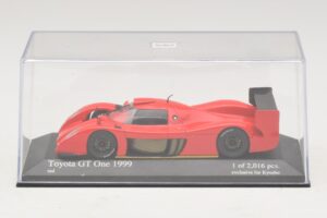 Toyota GT-One TS020 Street Sarkans Minichamps 1:43 433991603 Metāls — attēls 4 no 5