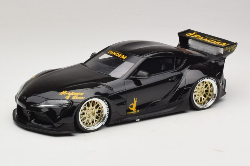 Toyota Supra GR A90 Pandem V1.0 Melns TopSpeed 1:18 Toyota Supra GR A90 Pandem V1.0 Melns TopSpeed 1:18 TS0307 Sveķi