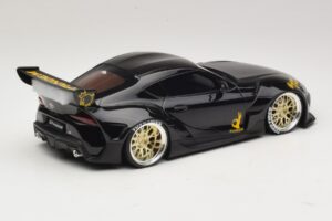 Toyota Supra GR A90 Pandem V1.0 Melns TopSpeed 1:18 TS0307 Sveķi — attēls 2 no 6