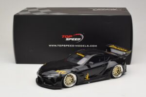 Toyota Supra GR A90 Pandem V1.0 Melns TopSpeed 1:18 TS0307 Sveķi — attēls 6 no 6
