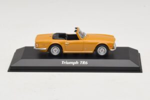 Triumph TR6 Oranžs Maxichamps 1:43 940132571 Metāls