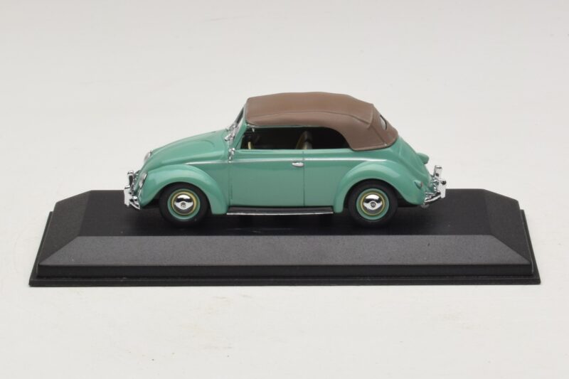 Volkswagen 1200 Kabriolets Mīkts Jumts Zaļš Minichamps 1:43 430052042 Metāls