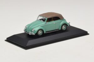 Volkswagen 1200 Kabriolets Mīkts Jumts Zaļš Minichamps 1:43 430052042 Metāls — attēls 2 no 5