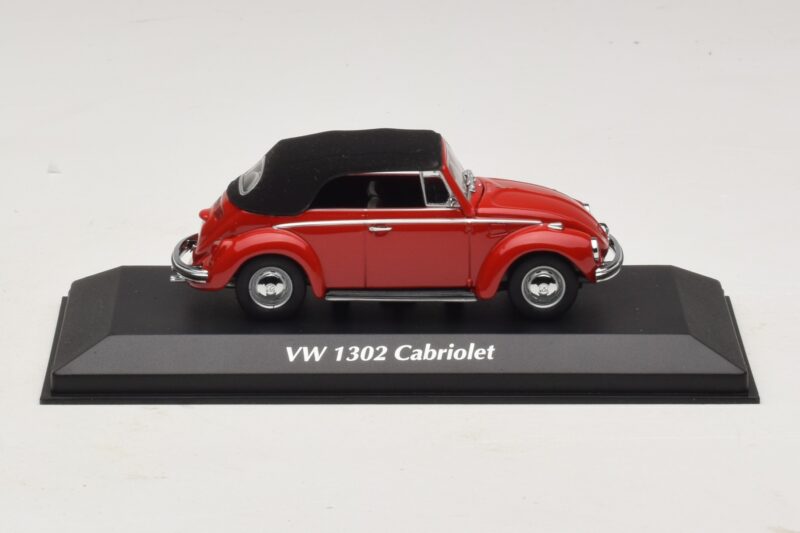 Volkswagen 1302 Kabriolets Sarkans Maxichamps 1:43 Volkswagen 1302 Kabriolets Sarkans Maxichamps 1:43 940055031 Metāls