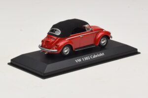 Volkswagen 1302 Kabriolets Sarkans Maxichamps 1:43 940055031 Metāls — attēls 2 no 5