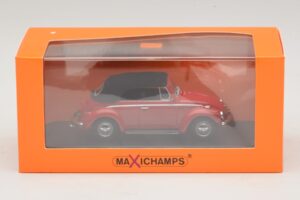 Volkswagen 1302 Kabriolets Sarkans Maxichamps 1:43 940055031 Metāls — attēls 5 no 5