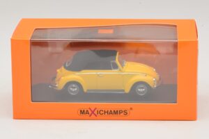 Volkswagen 1302 Kabriolets Dzeltens Maxichamps 1:43 940055030 Metāls — attēls 5 no 5